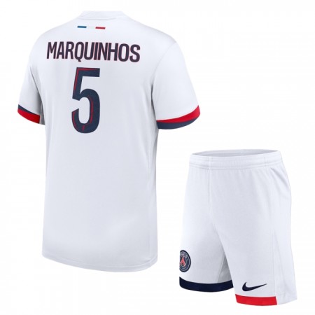 Camiseta Niño Paris Saint Germain Marquinhos 5 Segunda 2024-25 Camiseta Niño Paris Saint Germain Marquinhos 5 Segunda 2024-25